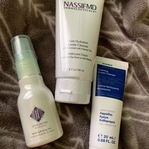 Nassif MD June Jacobs Korres skincare bundle